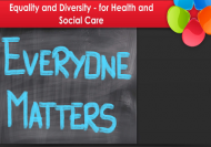 Equality and Diversity - for Health and Social Care - Certified by CPD
