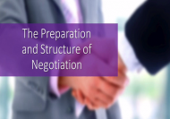 Preparation & Structure of Negotiation - CPD Accredited