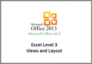 Excel 2013 - Level 3 - Views and Layout