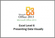 Excel 2013 - Level 6 - Presenting Data Visually