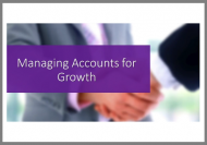 Managing Accounts for Growth - CPD Accredited