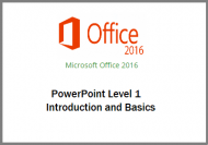 PowerPoint 2016 - Level 1 - Introduction and Basics