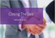 Closing the Sale