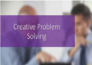 Creative Problem Solving - CPD Accredited