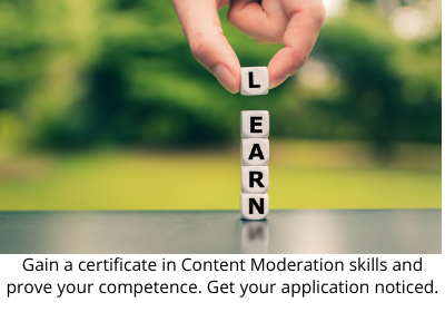 Content Moderation Skills Online Course
