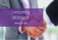 Overcoming Objections